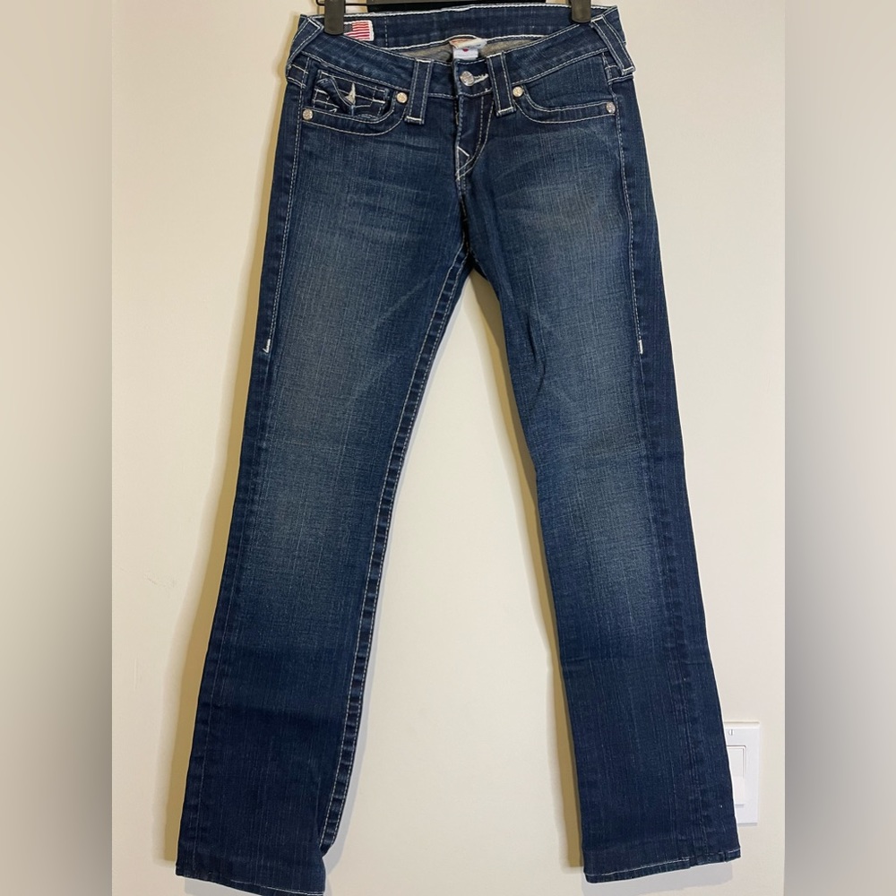 Delicate and sophisticated true religion pair of jeans